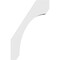 Ekena Millwork 4-in. W x 22-in. D x 34-in. H Legacy Architectural Grade PVC Knee Brace BRCP04X22X34LEC - alternate 4